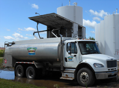 bulk fuel truck